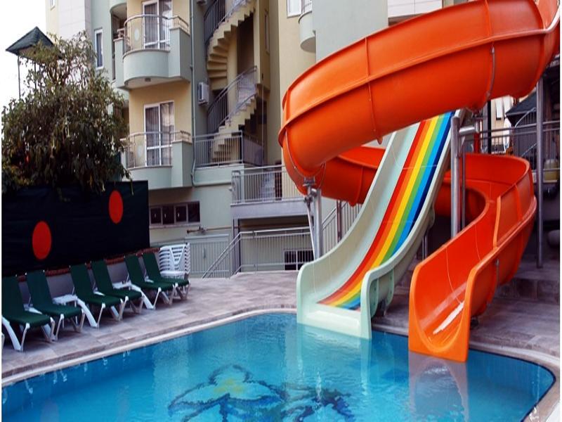 Okan Tower Apart Hotel Alanya Eksteriør bilde