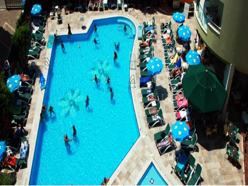Okan Tower Apart Hotel Alanya Eksteriør bilde