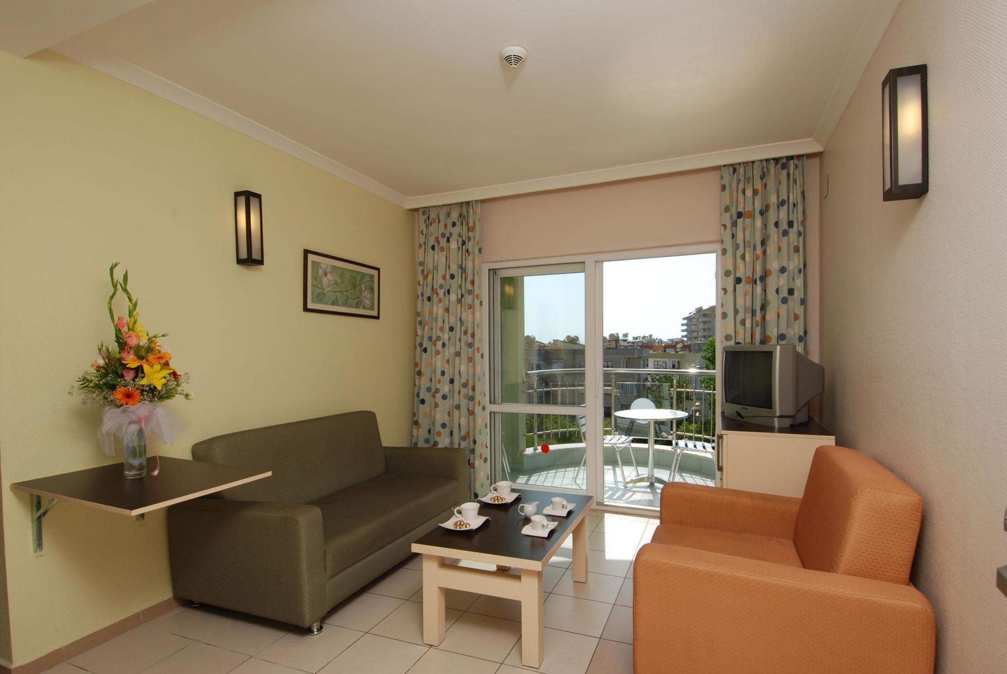 Okan Tower Apart Hotel Alanya Eksteriør bilde