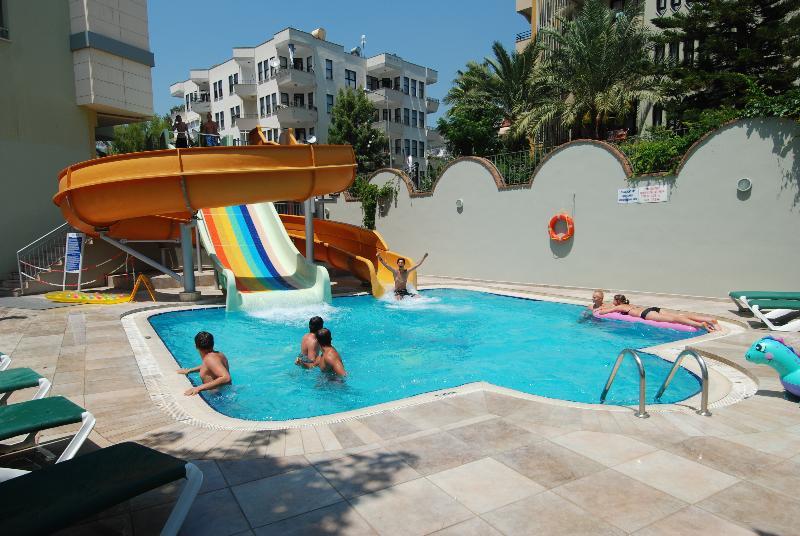 Okan Tower Apart Hotel Alanya Eksteriør bilde